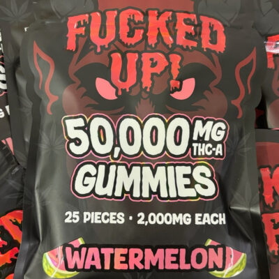 Fucked Up THC-A Gummies - Watermelon