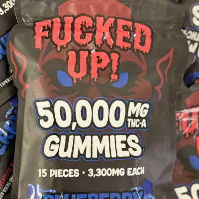 Fucked Up THC-A Gummies - Blueberry