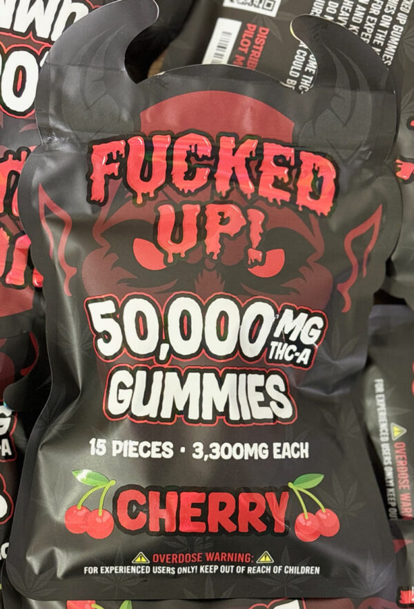 Fucked Up THC-A Gummies - Cherry