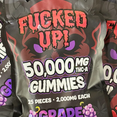 Fucked Up THC-A Gummies - Grape