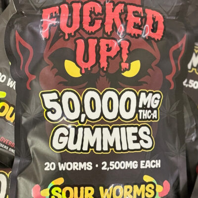Fucked Up THC-A Gummies - Sour Worms