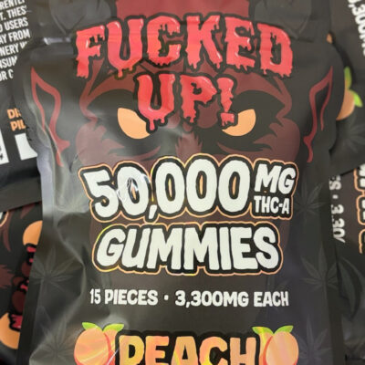 Fucked Up THC-A Gummies - Peach